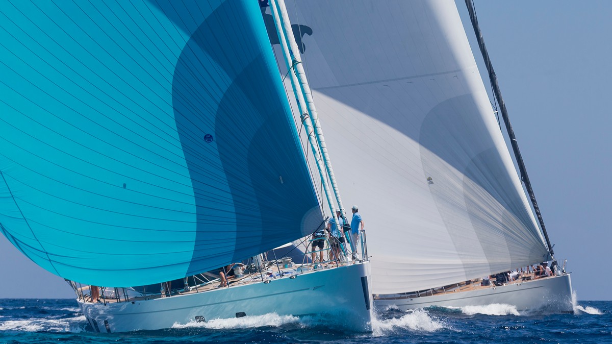 Porto Cervo, 03/06/13<br />
Dubois Cup 2013<br />
SARAFIN and SALPERTON<br />
Photo: © Carlo Borlenghi