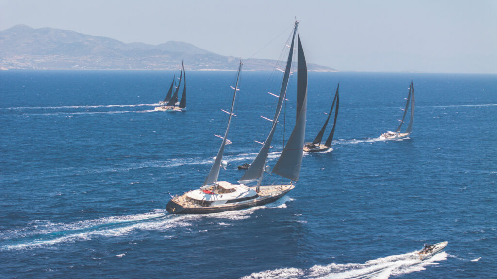 Cyclades Cup superyachts