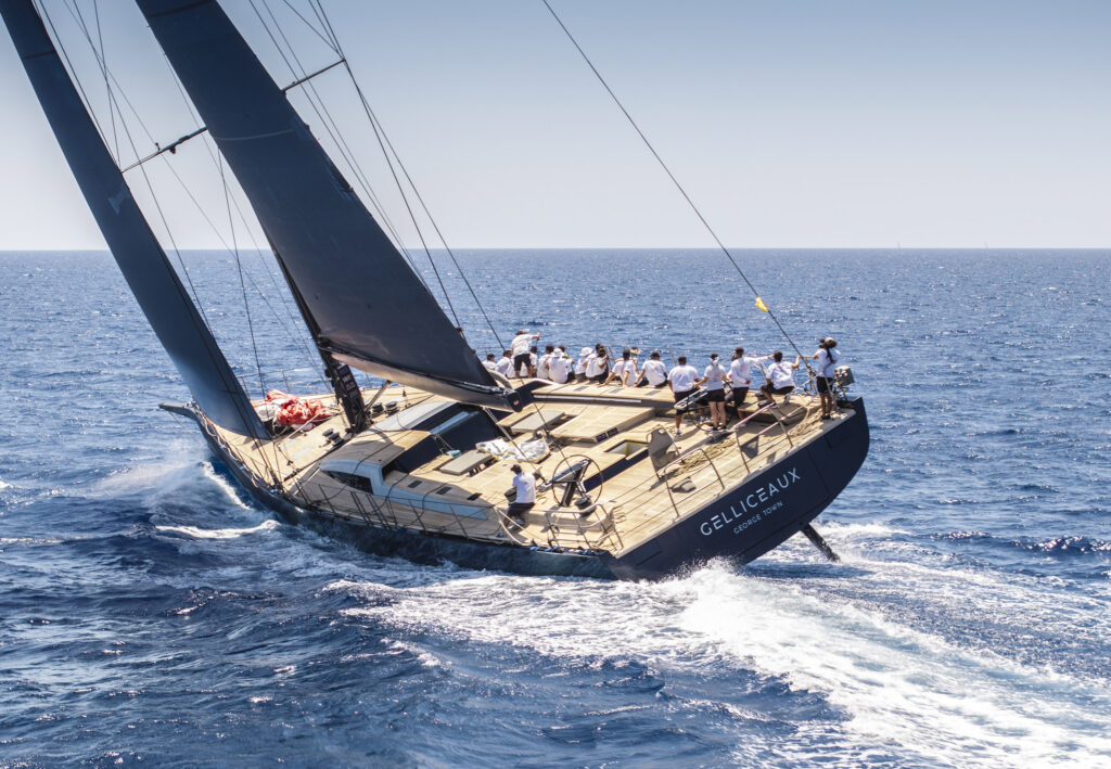 SY Gelliceaux at Superyacht Cup 2025